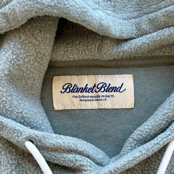 Feat BlanketBlend Pullover Green Hoodie Size Women’s Small - Picture 4 of 12